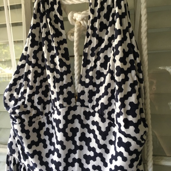 Molly M blue and white nautical dress - Picture 2 of 6